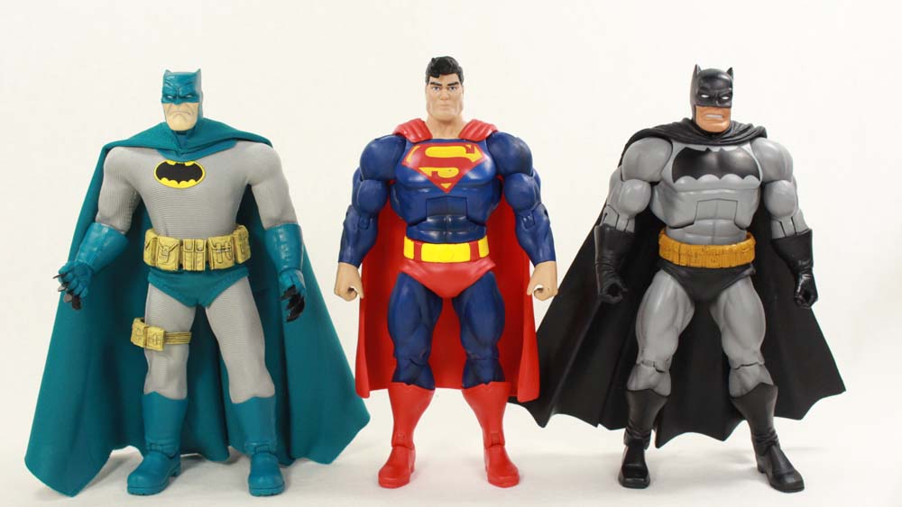 DC Multiverse Superman The Dark Knight Returns Frank Miller Comic Book Toy Action Figure Review