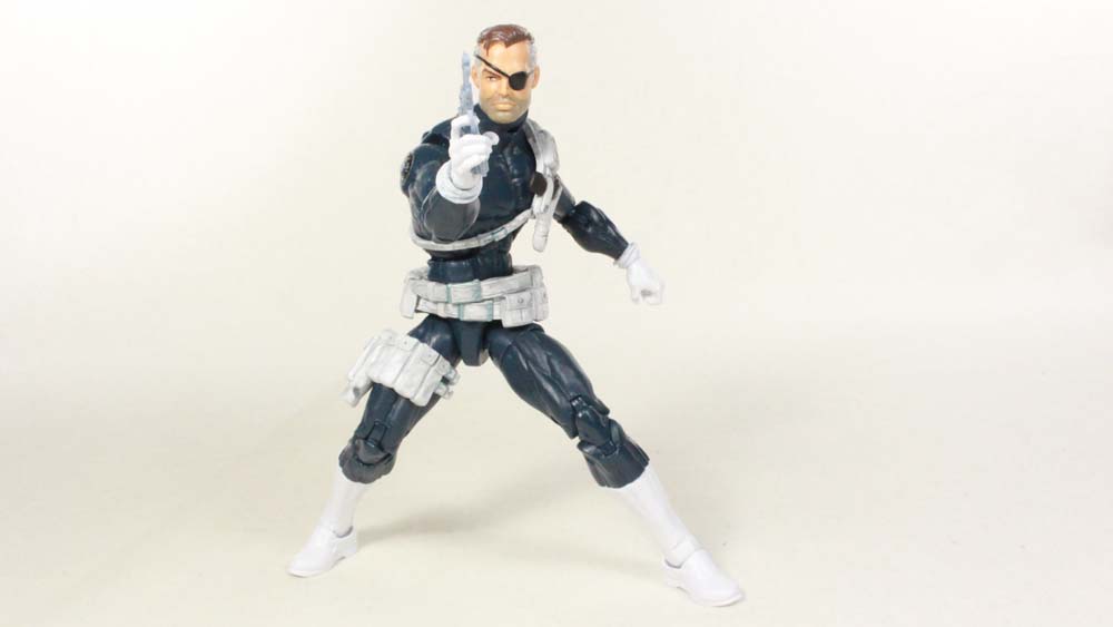 Marvel Legends Nick Fury Captain America Civil War Giant Man BAF Toy Action Figure Review