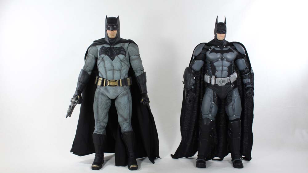 NECA Toys Batman 1:4 Scale Batman v Superman Dawn of Justice DC Comics Movie Figure Review