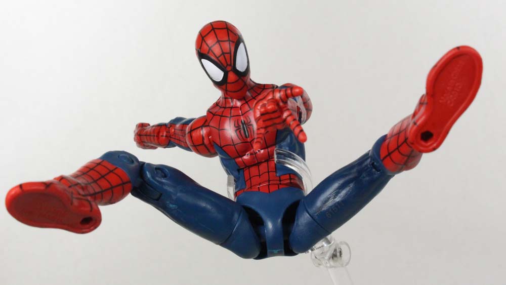 Marvel Legends Peter Parker Ultimate Spider Man Space Venom BAF 2016 Toy Action Figure Review