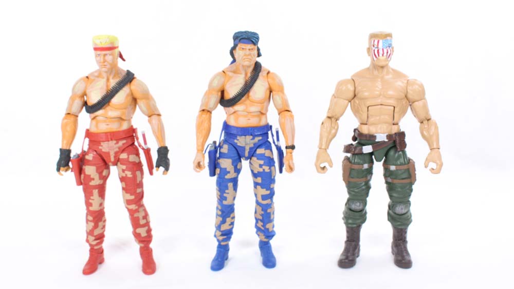 NECA Toys Contra Video Game Bill and Lance 2 Pack Action Figure Review