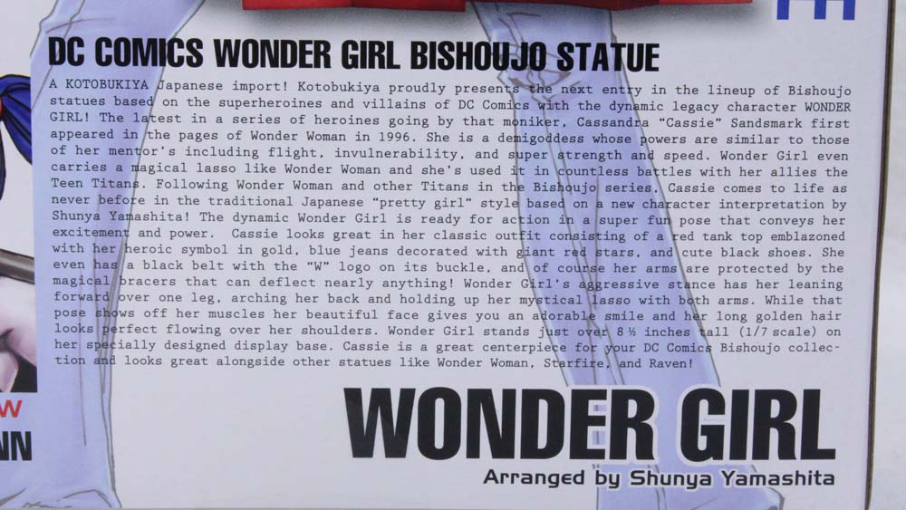Bishoujo Wonder Girl DC Comics Kotobukiya Statue Review