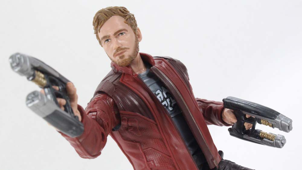Marvel Legends Star Lord Guardians of the Galaxy Vol 2 Movie Chris Pratt Action Figure Toy Review
