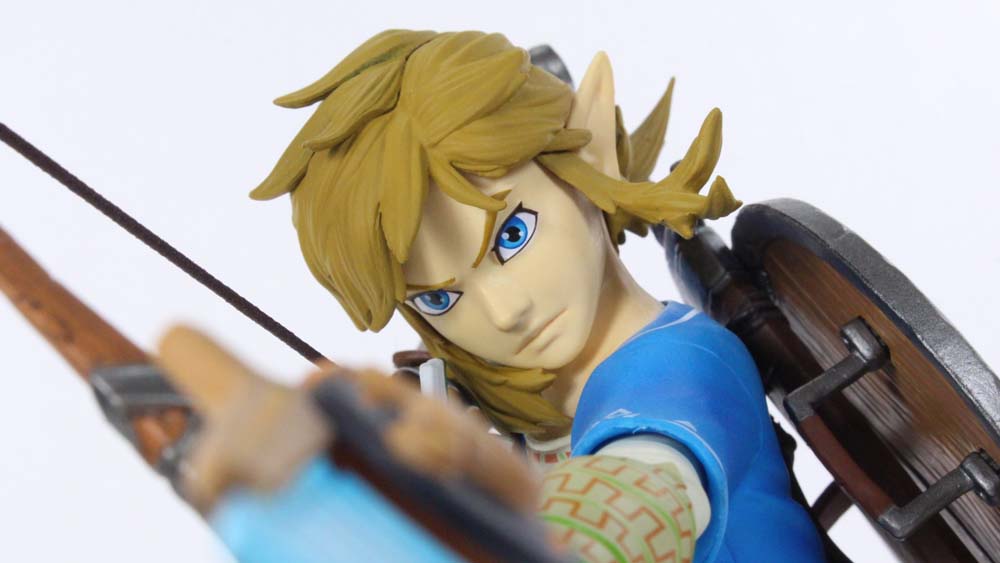 Legend of Zelda Breath of the Wild Link First4Figures 10 Inch Nintendo Video Game Statue Review