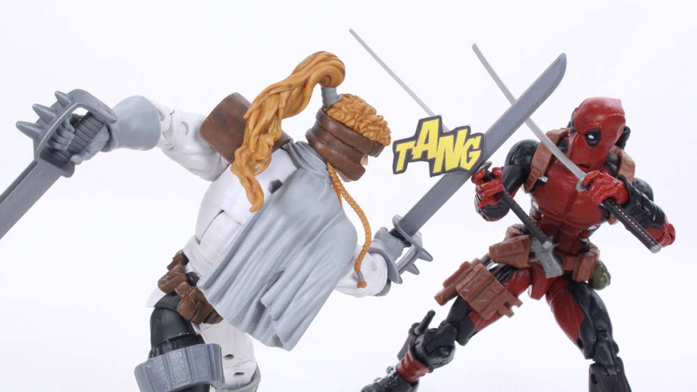 Marvel Legends Shatterstar X-Men Warlock BAF Wave X-Force Comic Action Figure Toy Review