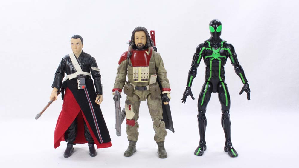 Star Wars Black Series Chirrut and Baze Rogue One Movie 6 Inch Scale Action Figure Review