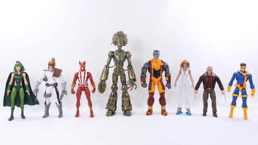 Marvel Legends Warlock BAF 2017 X-Men Build A Figure New Mutants Comic Toy Review
