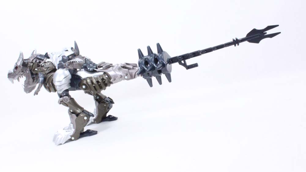 Transformers Grimlock The Last Knight Voyager Class Movie Action Figure Toy Review