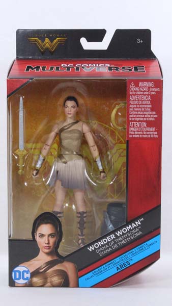 DC Multiverse Wonder Woman Themyscira 6 Inch Mattel Ares Wave Movie Action Figure Toy Review