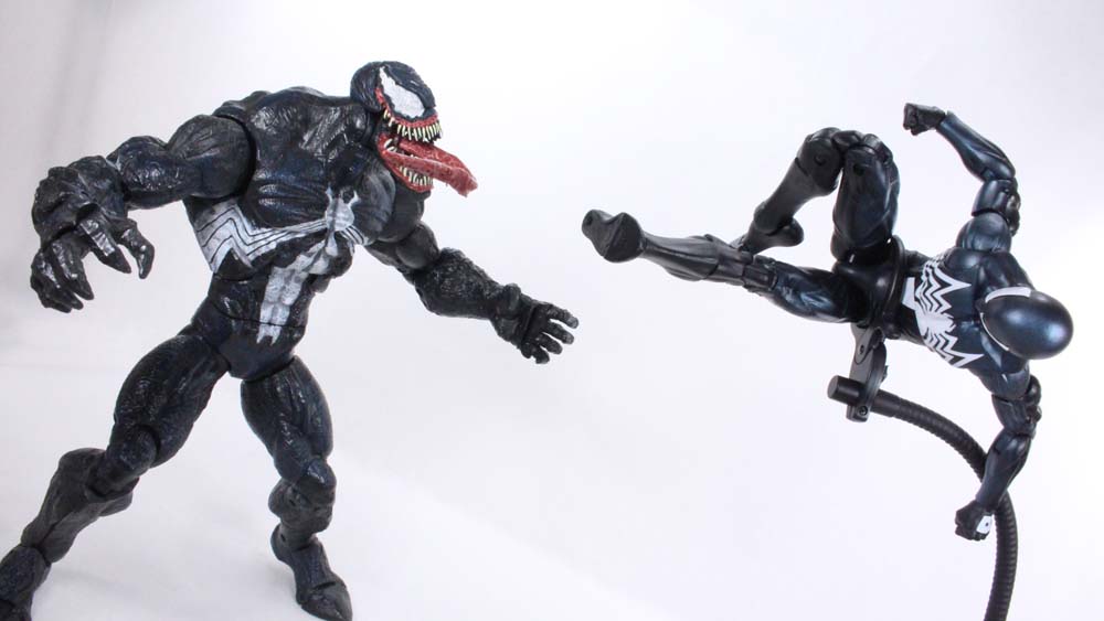 marvel legends black suit spiderman 12 inch