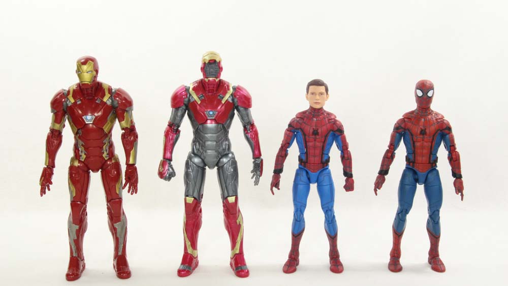 Marvel Legends Homecoming Spider-Man and Iron Man Mark 47 2-Pack Action Figure Toy Review