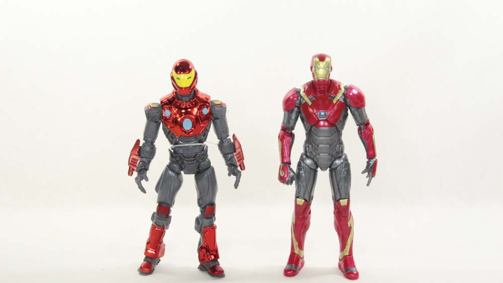 Marvel Legends Homecoming Spider-Man and Iron Man Mark 47 2-Pack Action Figure Toy Review