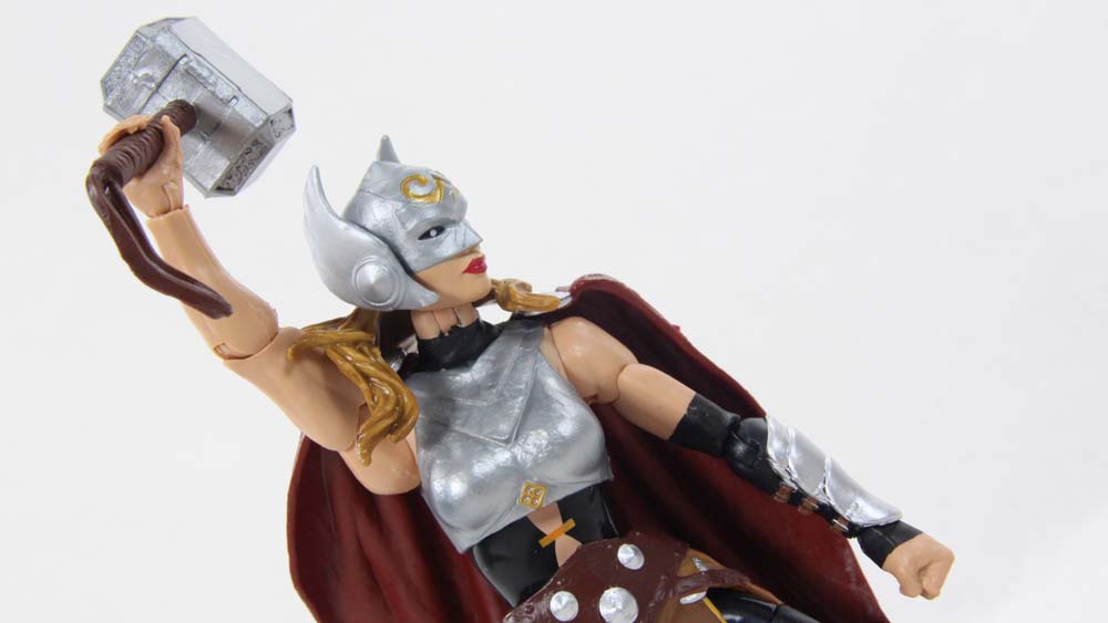 Marvel Legends Lady Thor Jane Foster Thor Ragnarok Gladiator Hulk BAF Wave Action Figure Toy Review
