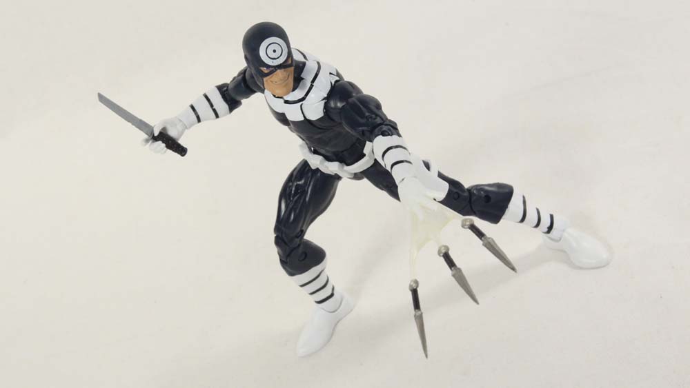 Marvel Legends Bullseye Netflix Man Thing BAF Hasbro Action Figure Toy Review