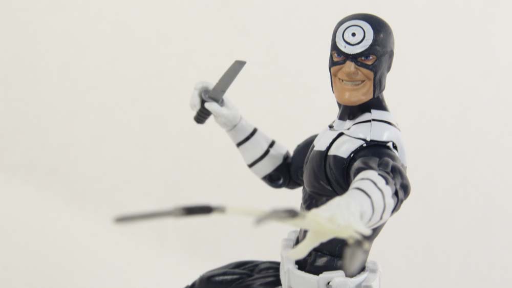 Marvel Legends Bullseye Netflix Man Thing BAF Hasbro Action Figure Toy Review