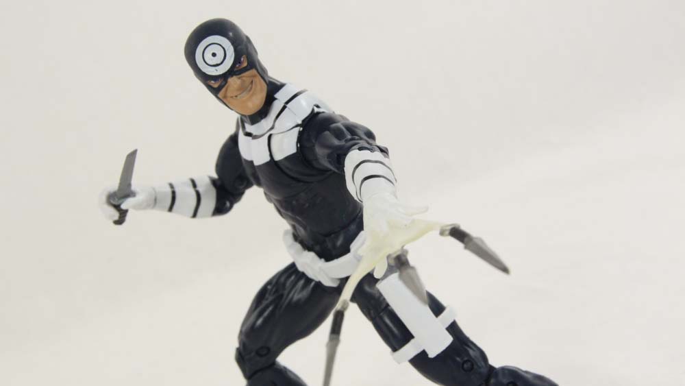 Marvel Legends Bullseye Netflix Man Thing BAF Hasbro Action Figure Toy Review
