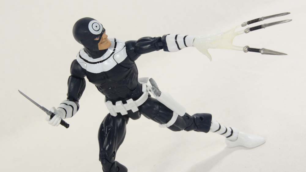 Marvel Legends Bullseye Netflix Man Thing BAF Hasbro Action Figure Toy Review