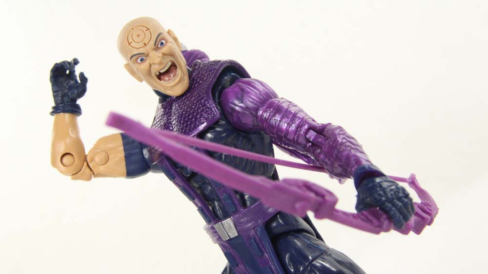 Marvel Legends Bullseye Netflix Man Thing BAF Hasbro Action Figure Toy Review