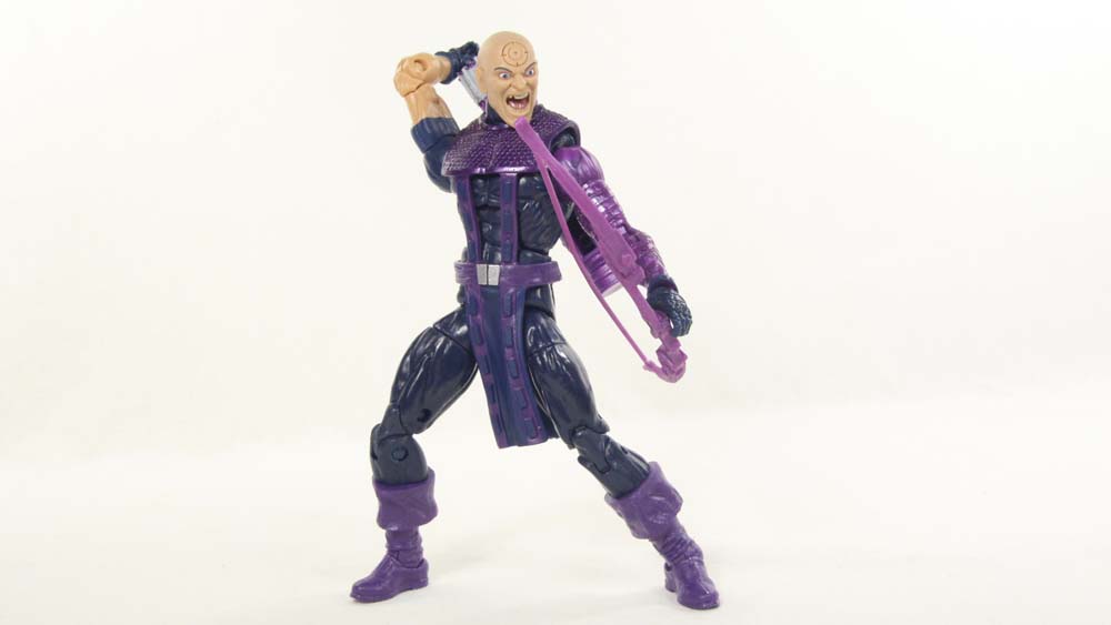 Marvel Legends Bullseye Netflix Man Thing BAF Hasbro Action Figure Toy Review