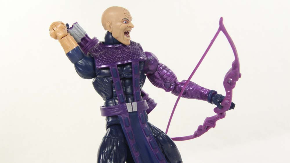 Marvel Legends Bullseye Netflix Man Thing BAF Hasbro Action Figure Toy Review
