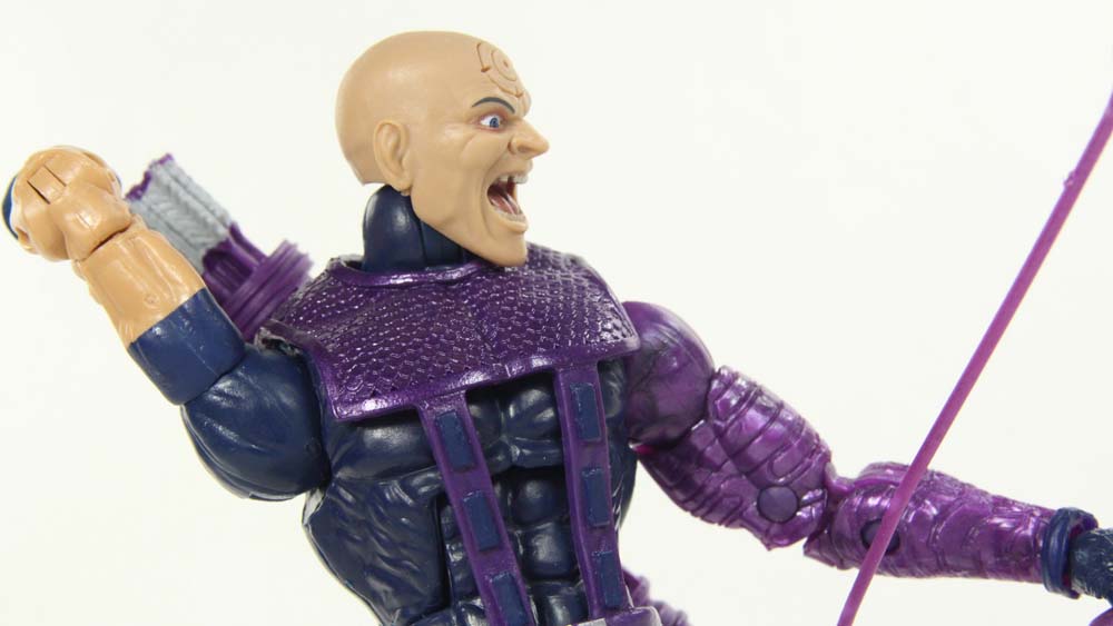 Marvel Legends Bullseye Netflix Man Thing BAF Hasbro Action Figure Toy Review