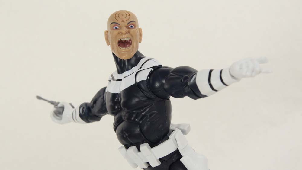 Marvel Legends Bullseye Netflix Man Thing BAF Hasbro Action Figure Toy Review