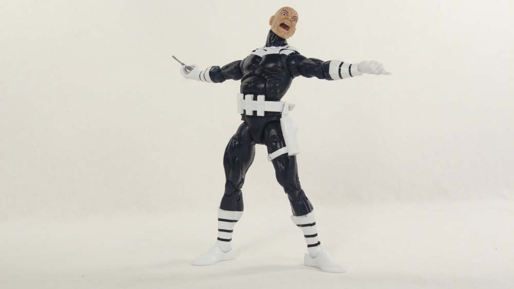 Marvel Legends Bullseye Netflix Man Thing BAF Hasbro Action Figure Toy Review