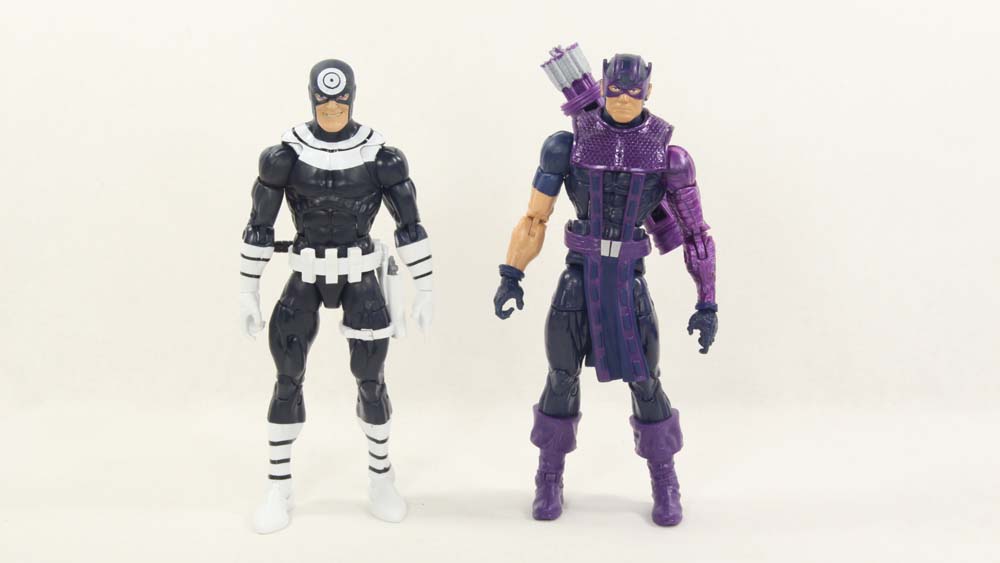 Marvel Legends Bullseye Netflix Man Thing BAF Hasbro Action Figure Toy Review