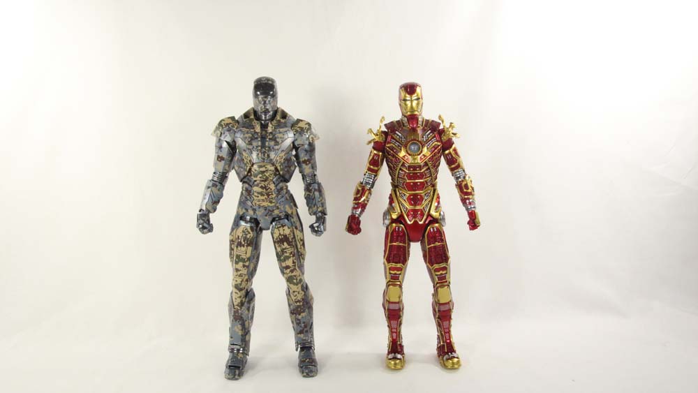 Hot Toys Shades Extreme Heat Suit Iron Man 3 Mark 23 SDCC 2017 1:6 Scale Mo...