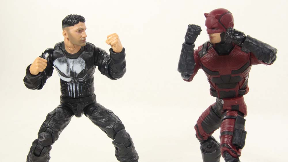 Marvel Legends Netflix Punisher Man-Thing BAF Wave Hasbro Action Figure Toy Review