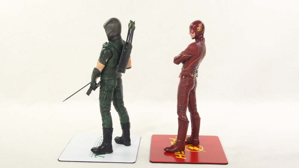 Arrow and Flash CW TV Series Kotobukiya ArtFX+ DC Comics Statue Review