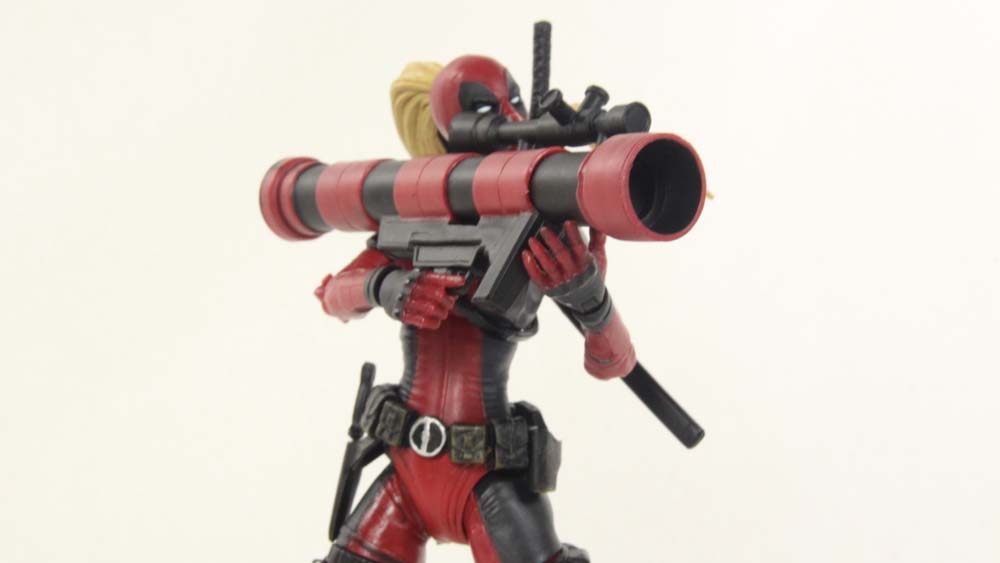 Marvel Select Lady Deadpool Diamond Select Toys Comic Action Figure Toy Review