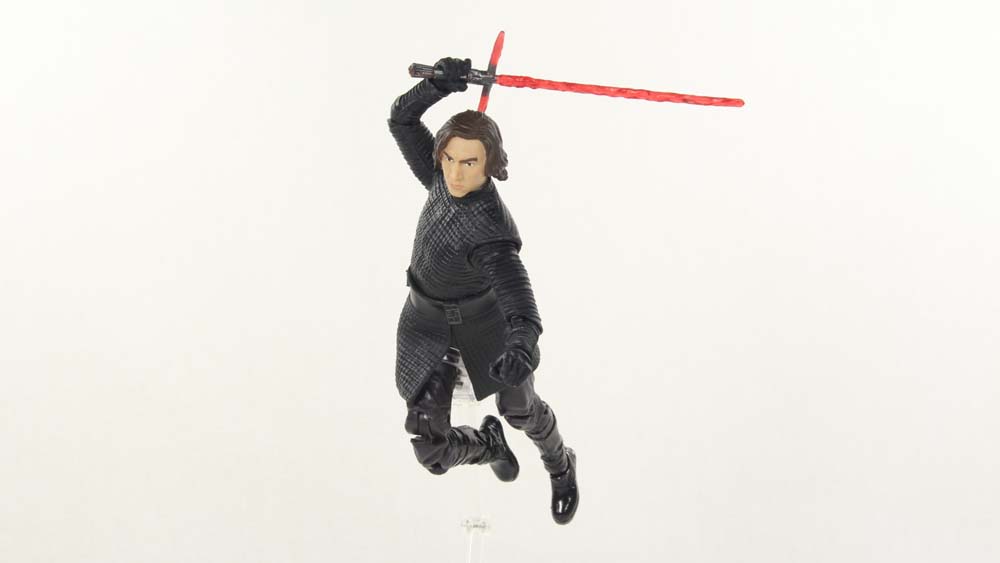 Star Wars Kylo Ren The Last Jedi Episode VIII Movie Black Series Hasbro Action Figure Toy Review