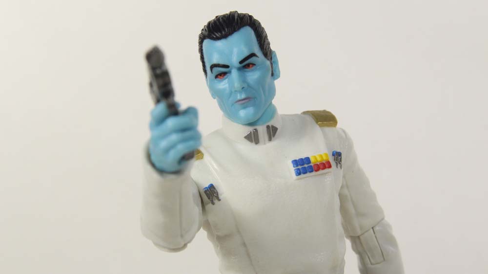 Star Wars Thrawn SDCC 2017 Exclusive Black Series 6 Inch Hasbro Action Figure Toy Review