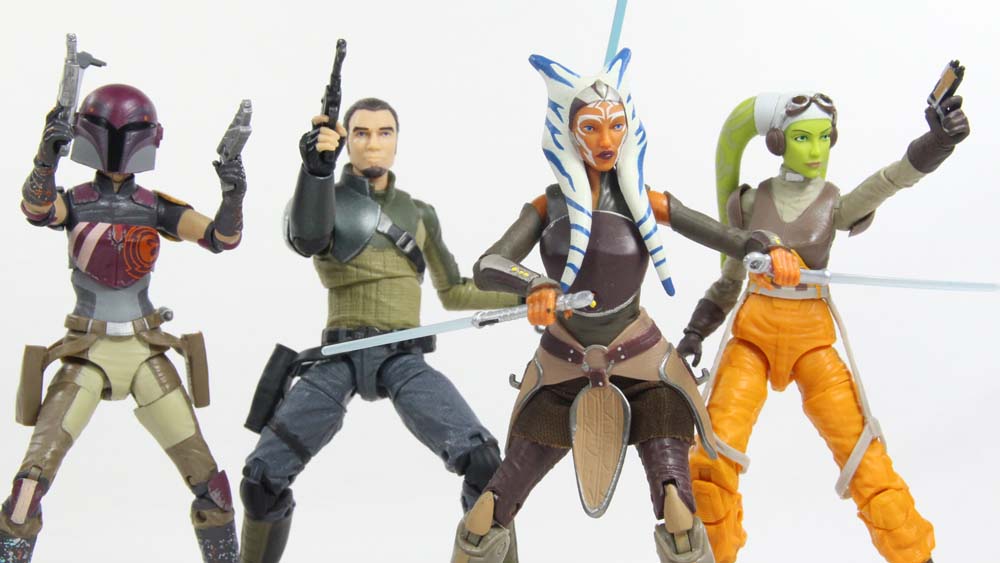 Star Wars Hera Syndulla 6 Inch Black Series Rebels TV Show Hasbro Action Figure Toy Review