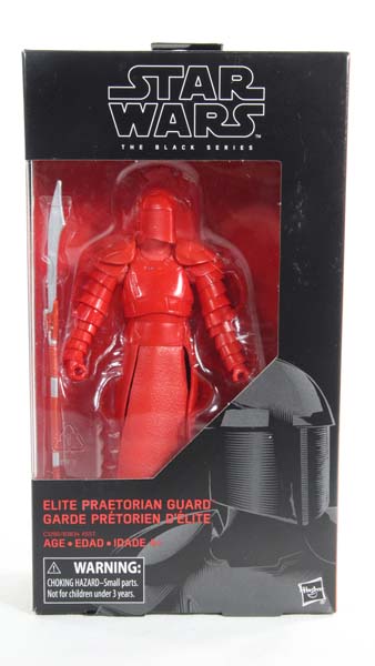 Star Wars The Last Jedi Elite Praetorian Guard Black Series 6 Inch Hasbro Movie Action Figure Review