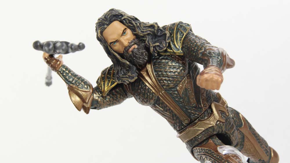 DC Multiverse Aquaman Justice League Steppenwolf Collect and Connect Movie Figure Toy Review